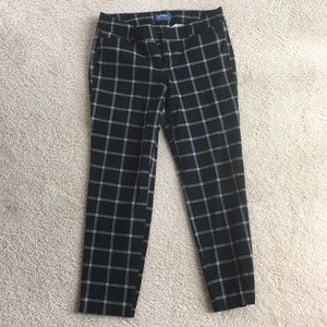 Patterned dress pants from Old Navy